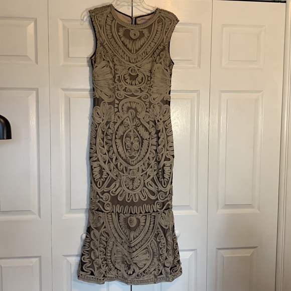 JS Collections Dresses & Skirts - JS Collection Soutache Trumpet Skirt Formal Dress